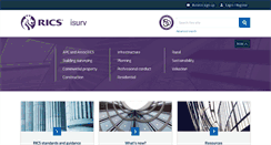 Desktop Screenshot of isurv.com